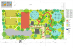 Espaces publics TRAMES - Espace intergénérationnel de la ZAC Fayard