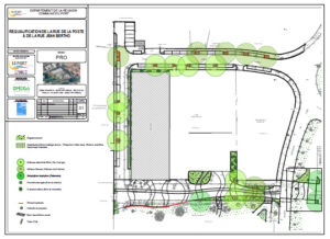 Espaces publics TRAMES - Requalification des rues Bertho et la Poste