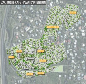 Projets urbains et Espaces publics TRAMES - ZAC Roche Café